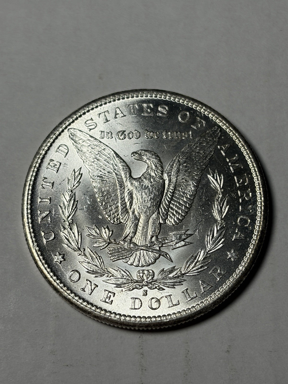 1897-S Morgan Silver Dollar Uncirculated