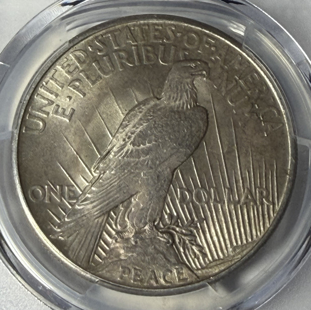 1921 PCGS MS 62 Peace Dollar High Relief