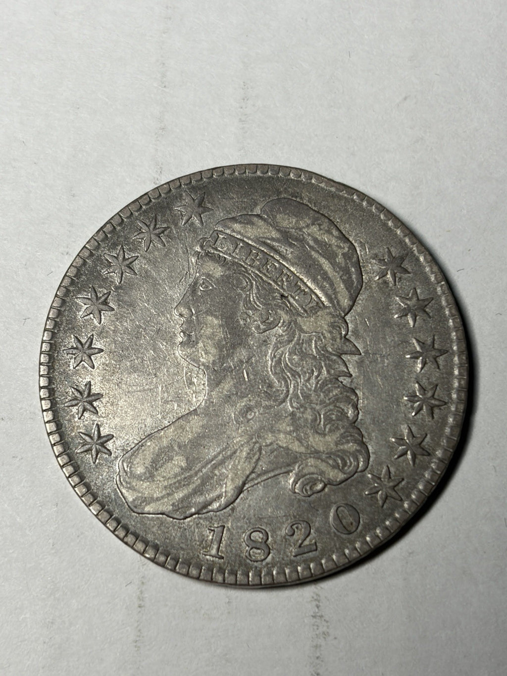 1820 Capped Bust Half Dollar