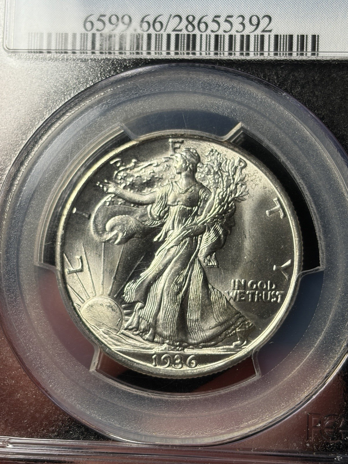 1936-D PCGS MS66 Walking Liberty Half Dollar