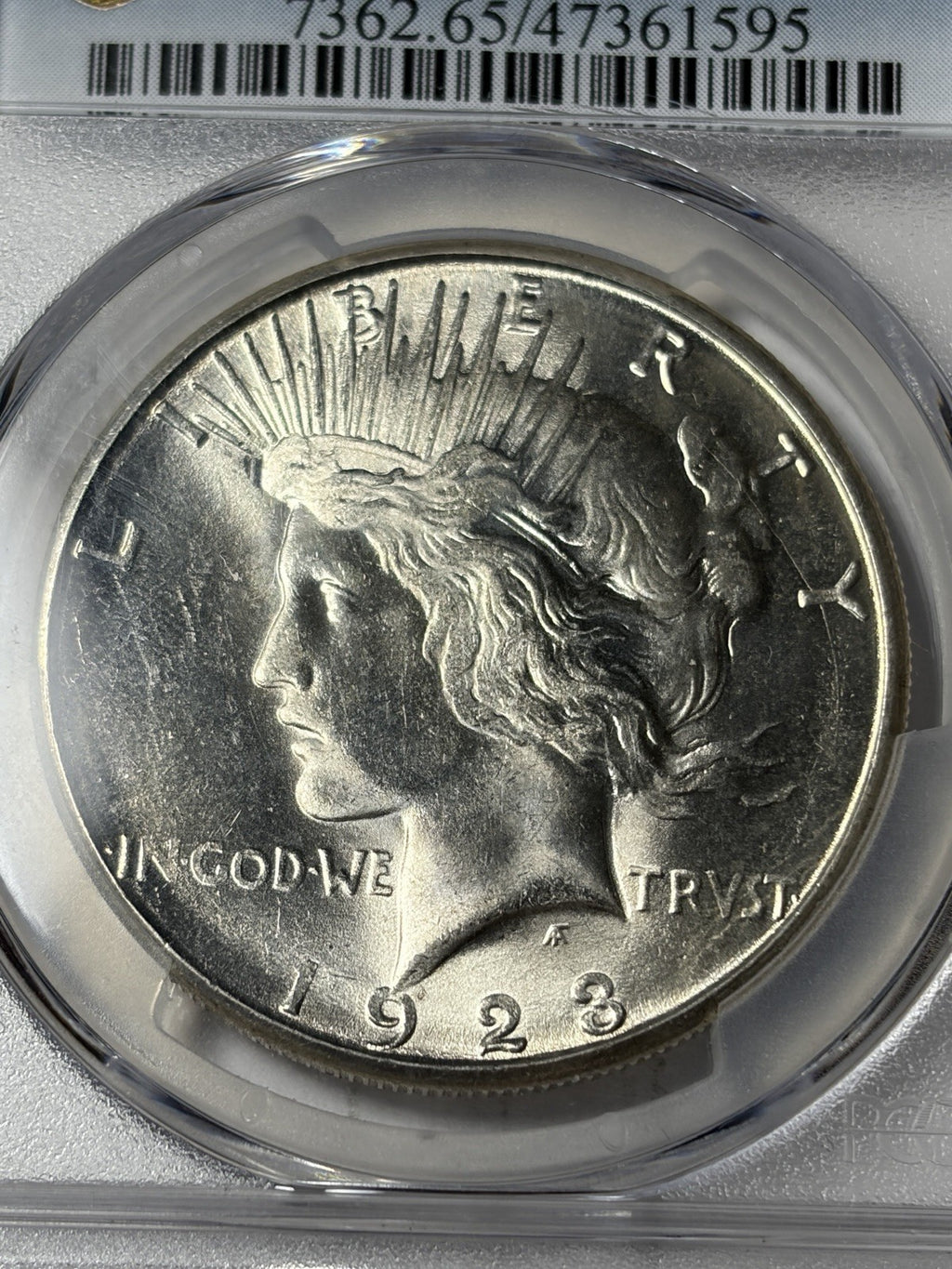 1923-S PCGS MS65 Peace Silver Dollar