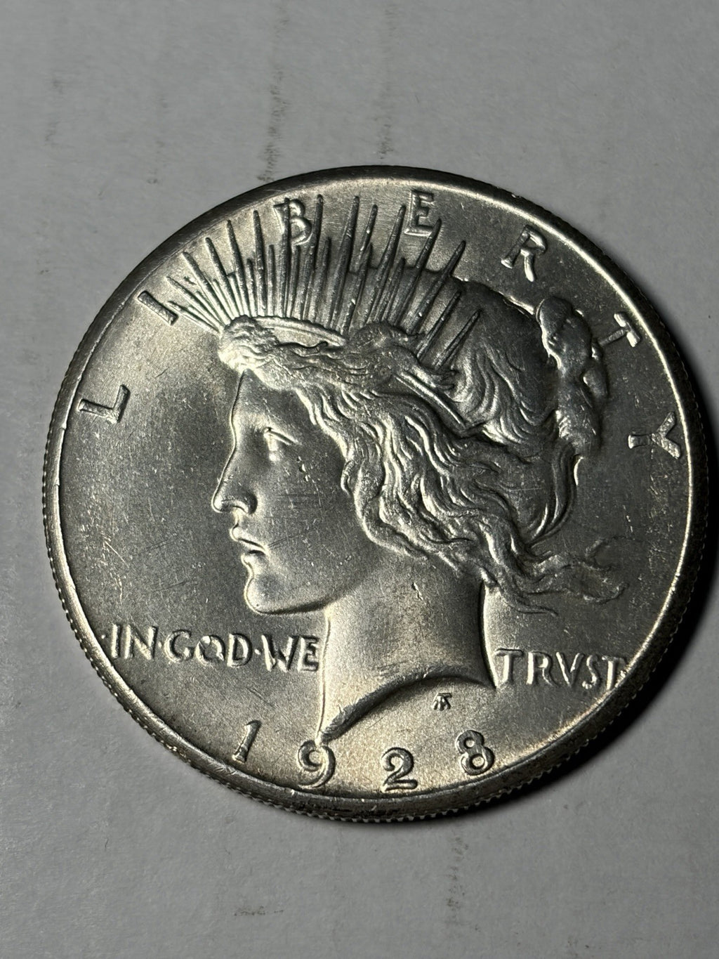 1928 Peace Silver Dollar Uncirculated