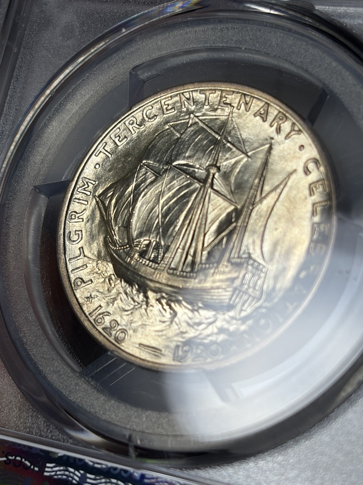 1920 PCGS MS66 Pilgrim Commemorative Half Dollar