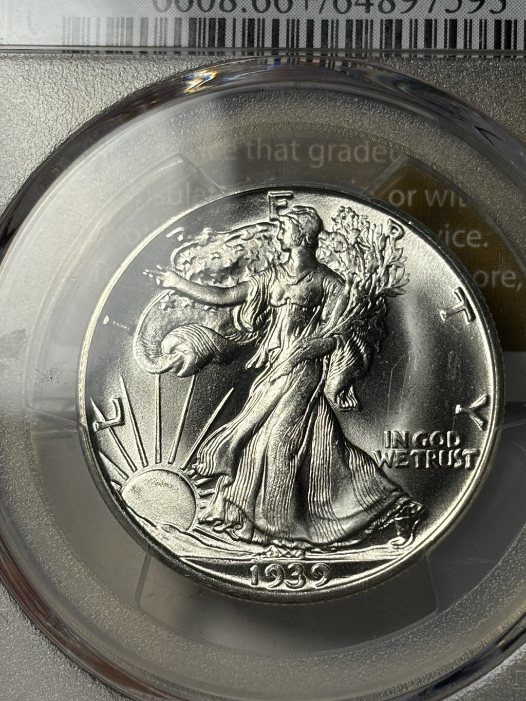 1939-S PCGS MS66+ GOLD CAC Walking Liberty Half Dollar
