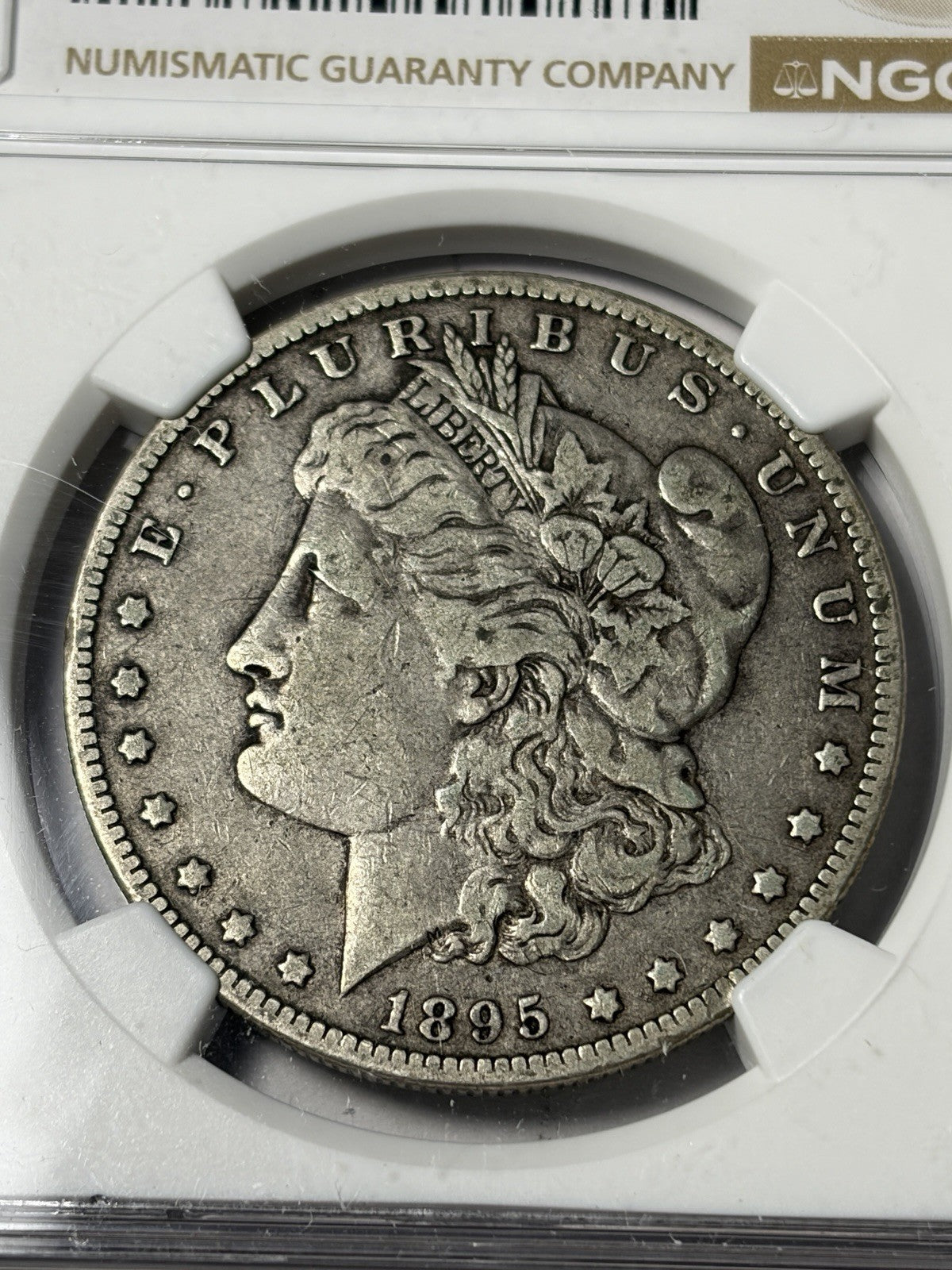 1895-O NGC F12 Morgan Silver Dollar