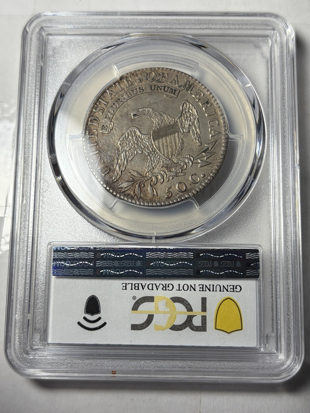 1818 PCGS AU Details Capped Bust Half Dollar