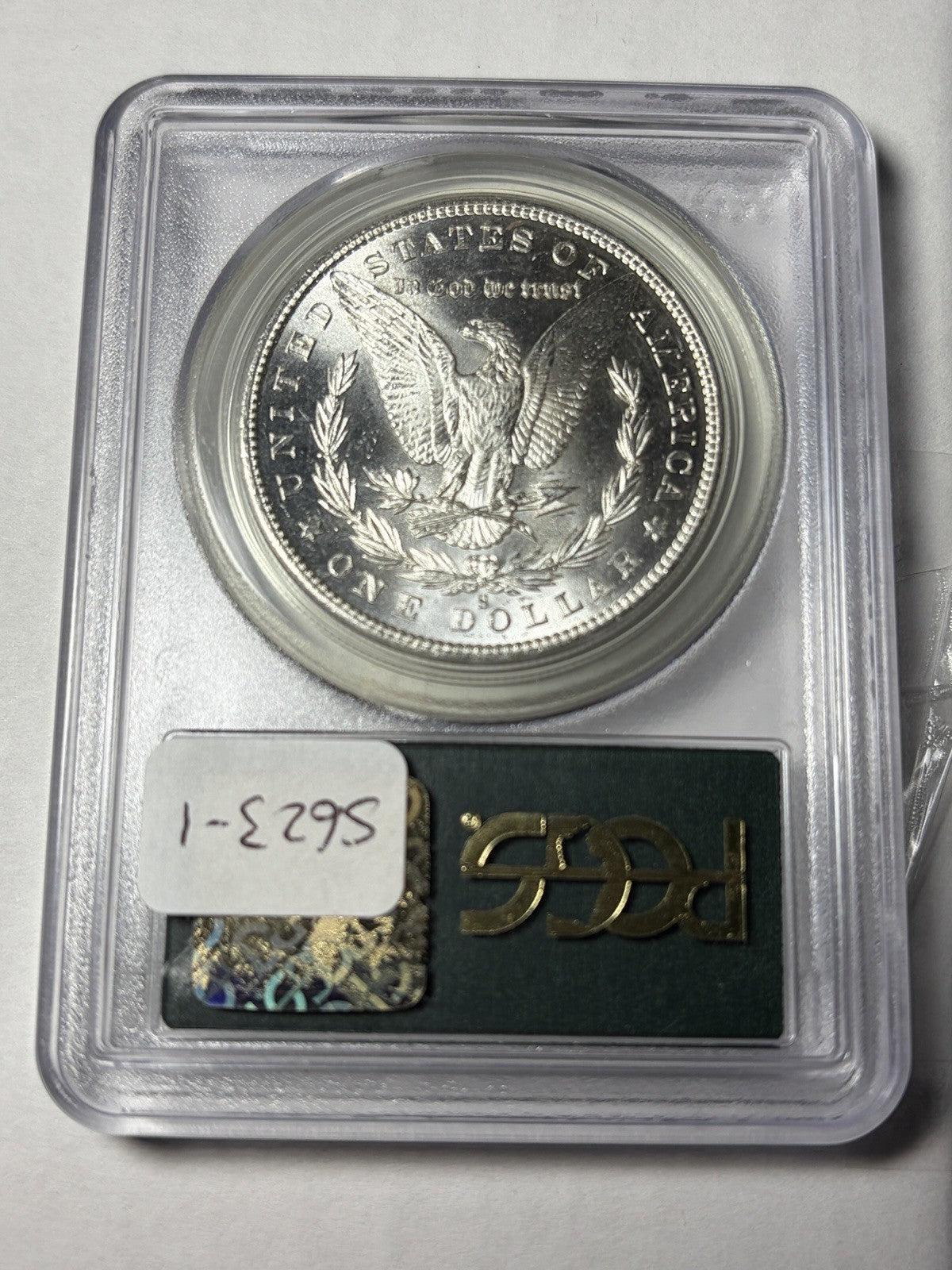 1880-S PCGS MS64 Morgan Silver Dollar OGH