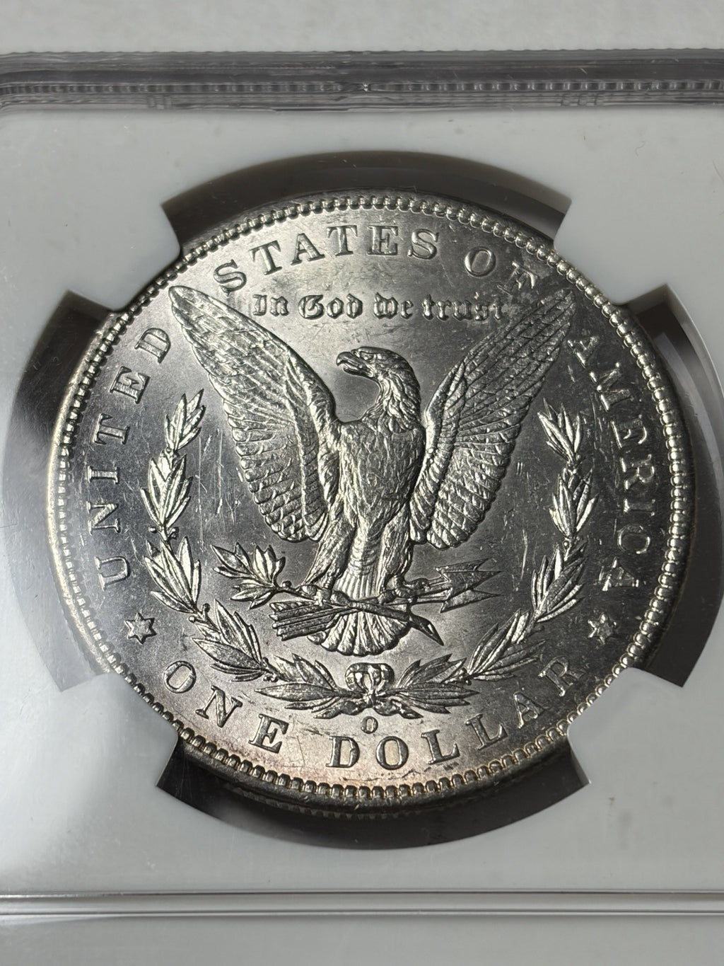 1896-O NGC MS61 Morgan Silver Dollar