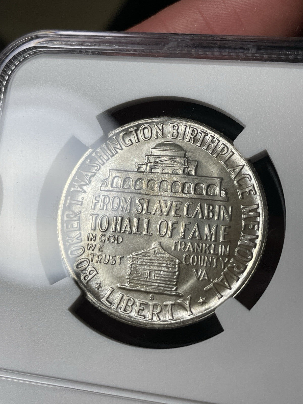 1950-S NGC MS67 Booker T Washington BTW Commemorative Half Dollar