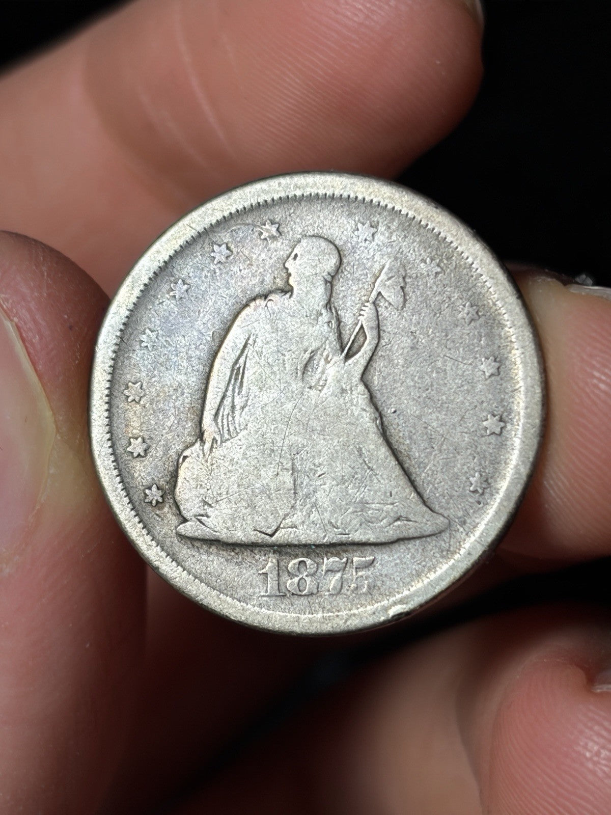 1875-S Twenty Cent Type Coin Details
