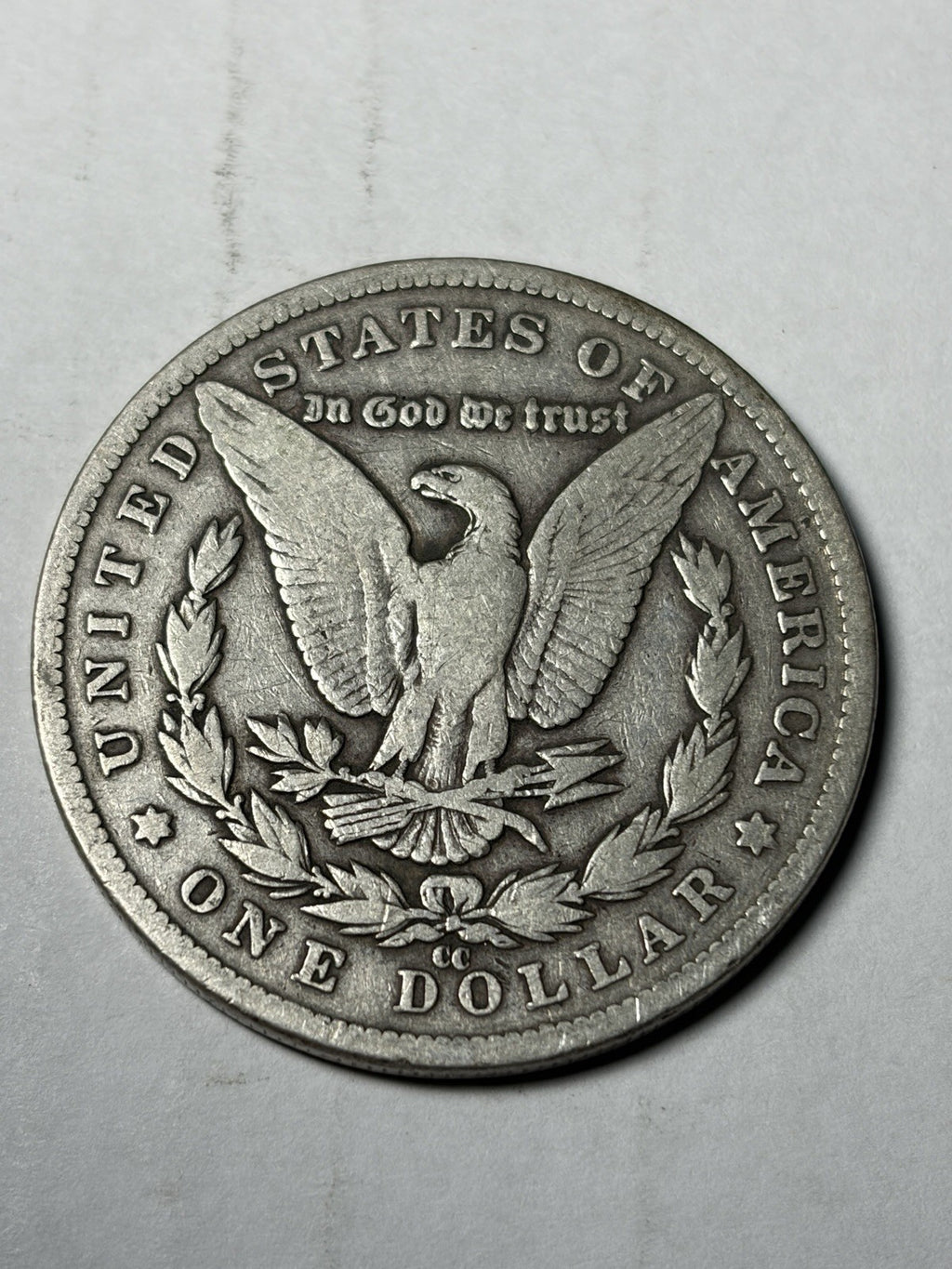 1883-CC Morgan Silver Dollar Details