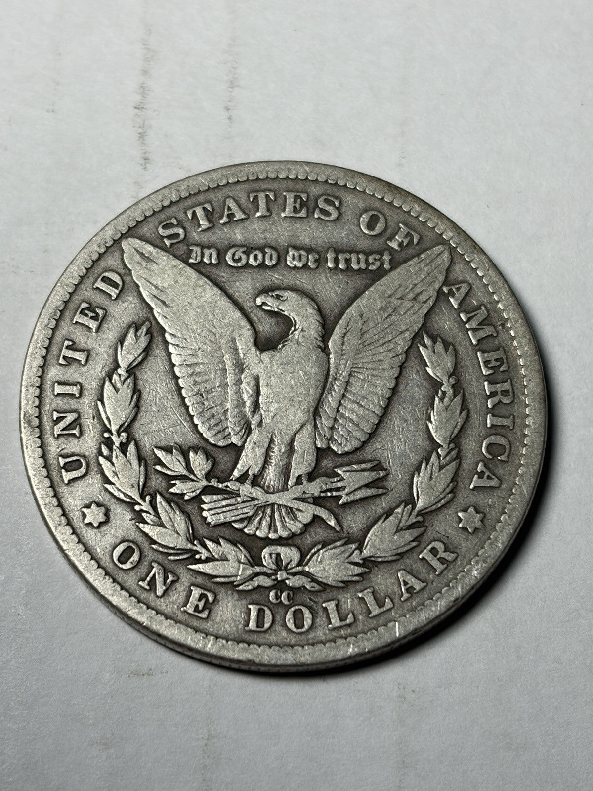 1883-CC Morgan Silver Dollar Details