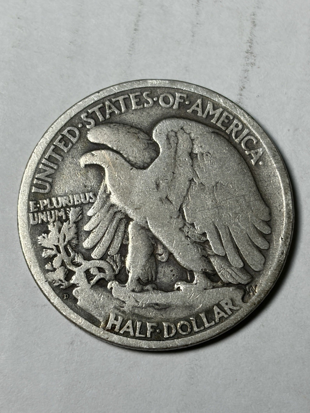 1921-D Walking Liberty Half Dollar