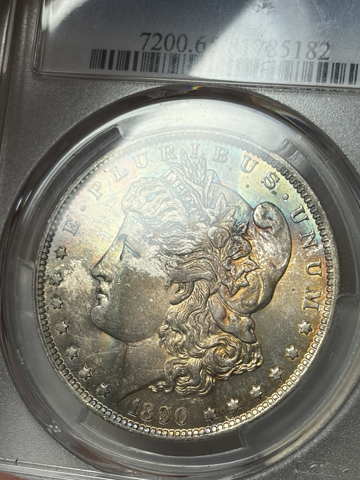 1890-O PCGS MS65 Morgan Silver Dollar Toned
