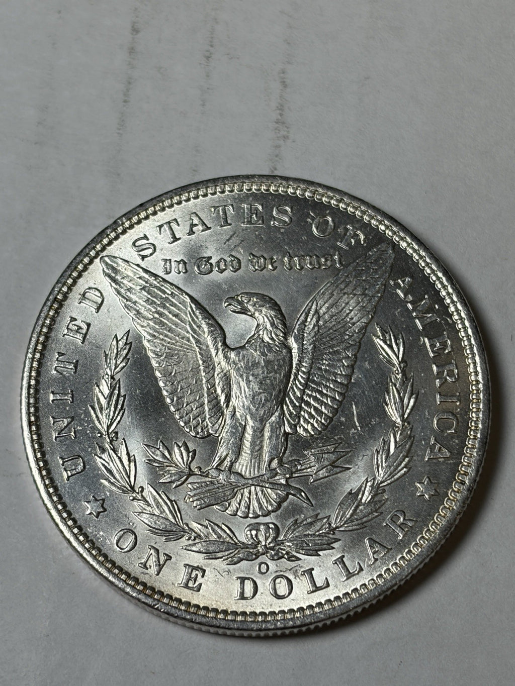 1892-O Morgan Silver Dollar