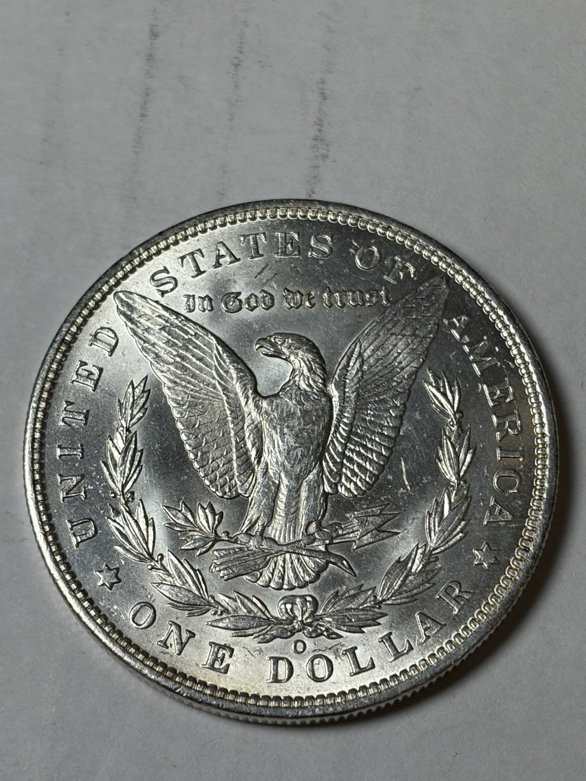1892-O Morgan Silver Dollar