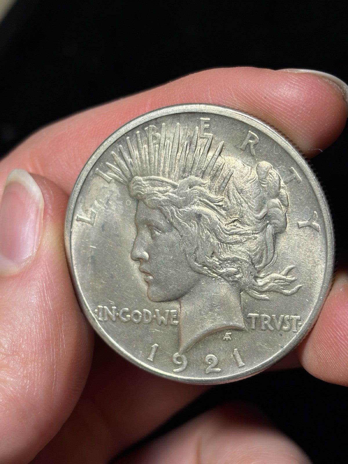 1921 Peace Silver Dollar
