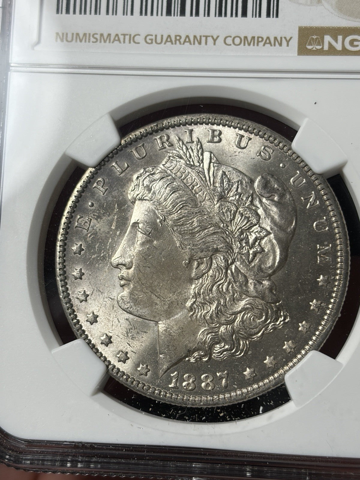 1887-O NGC MS63 Morgan Silver Dollar Tougher Date
