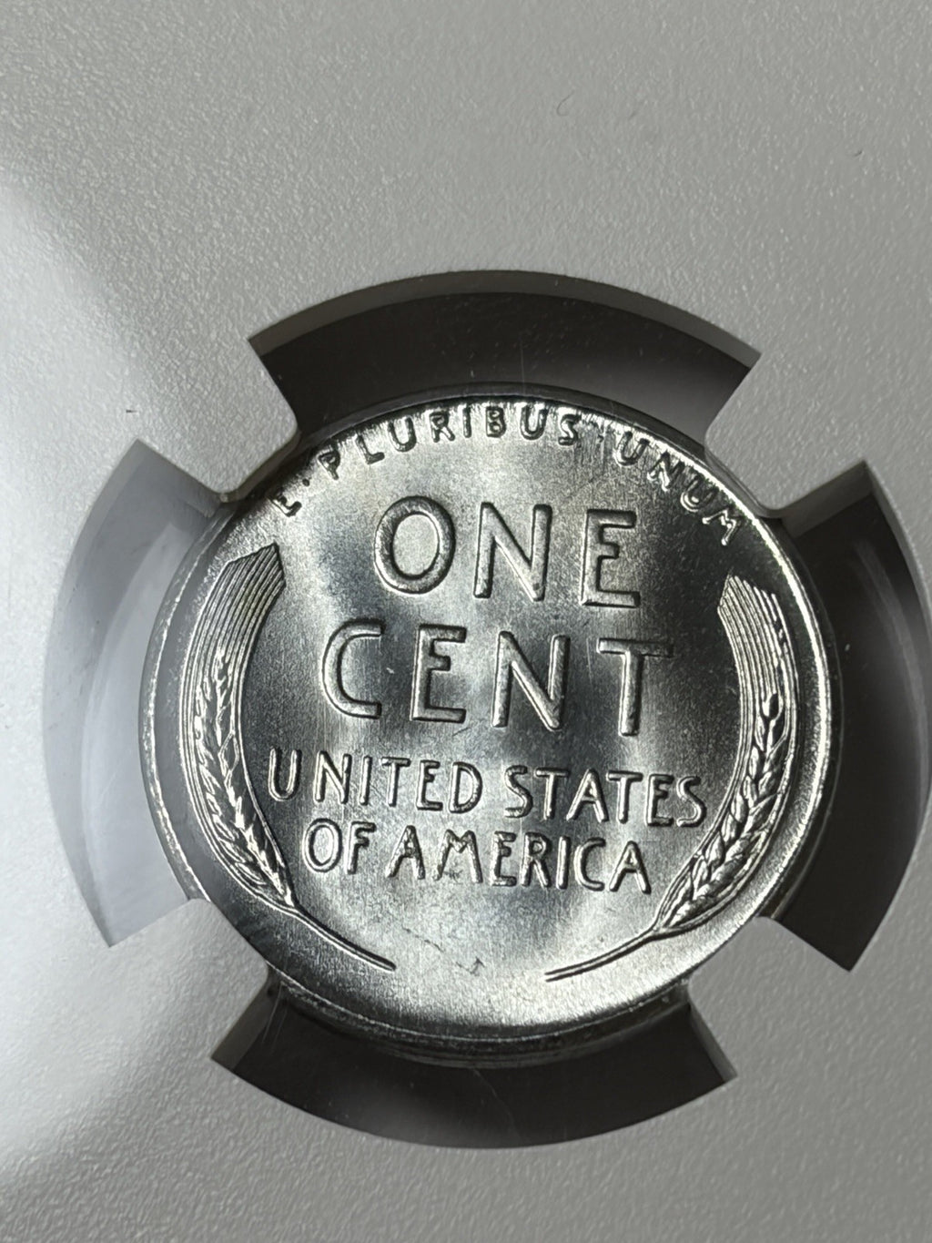1943-S NGC MS67+ CAC Lincoln Wheat Steel Cent