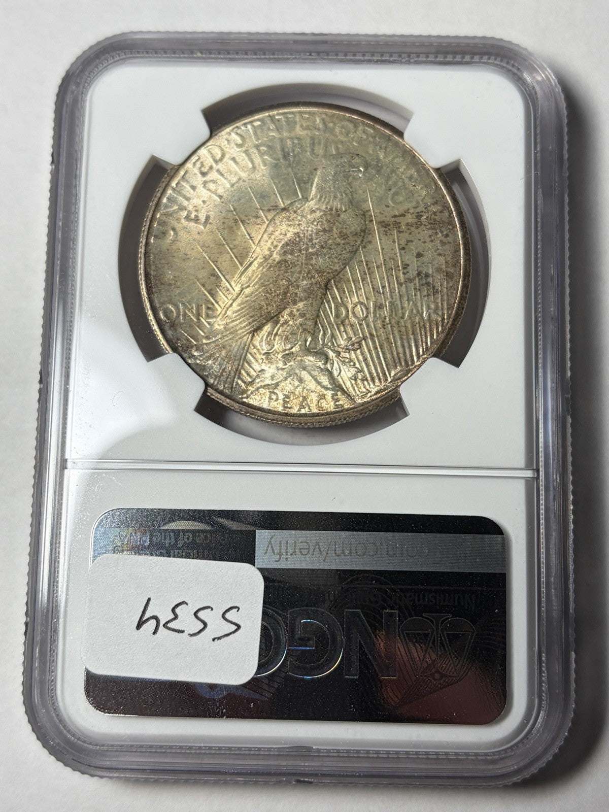 1923-S NGC MS64 Peace Silver Dollar