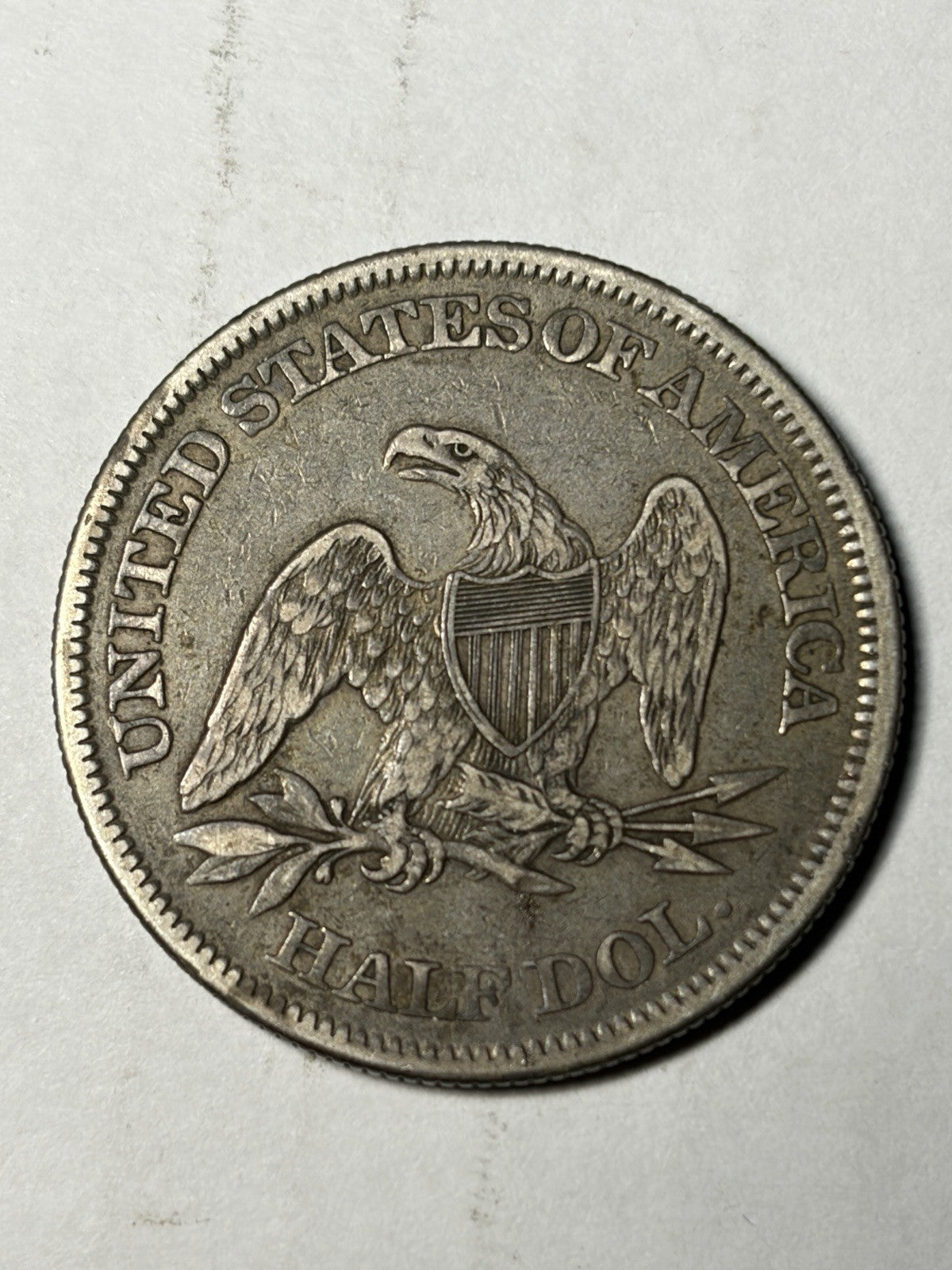 1859 Seated Liberty Half Dollar