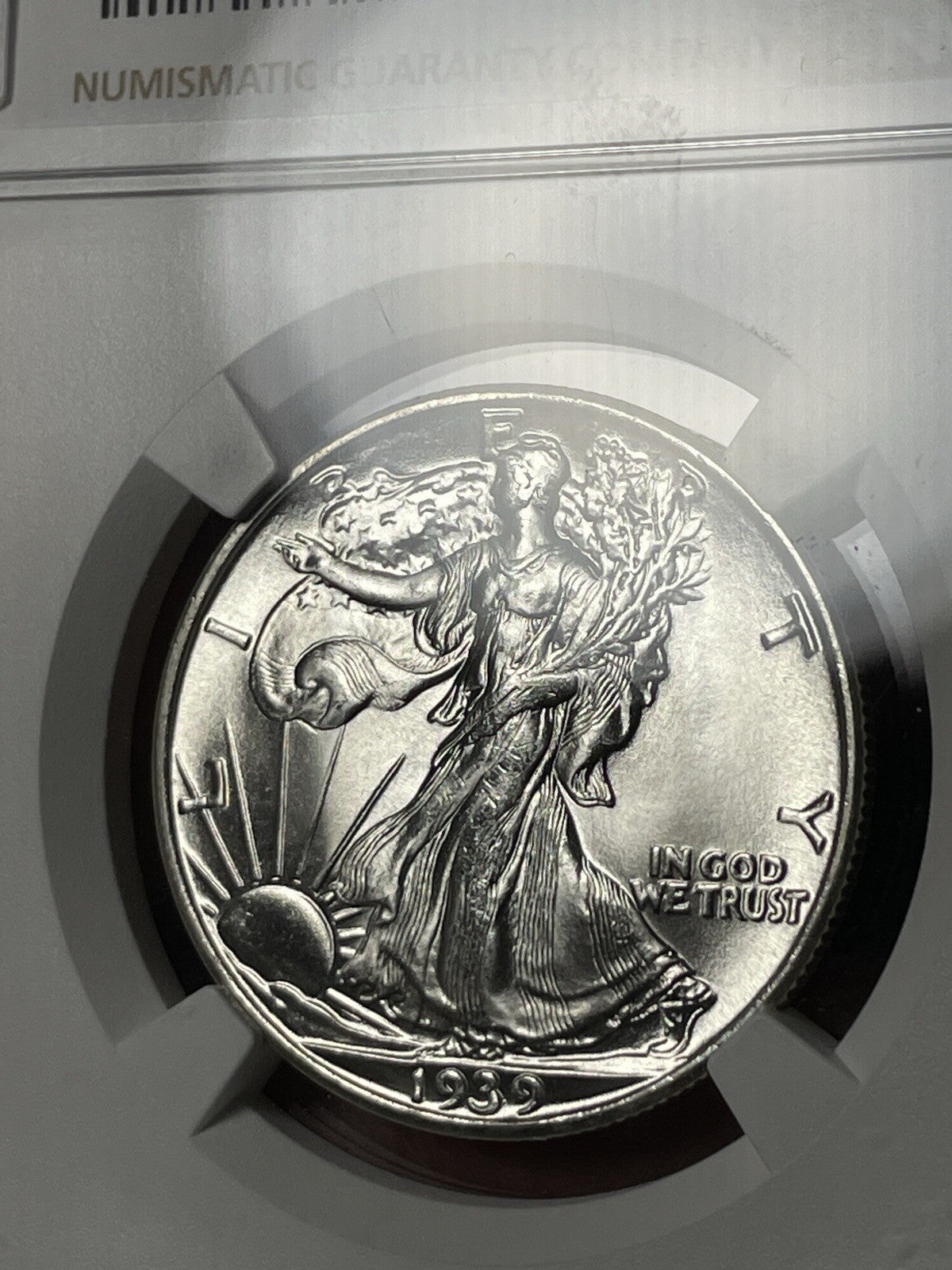 1939-S NGC MS66+ CAC Walking Liberty Half Dollar