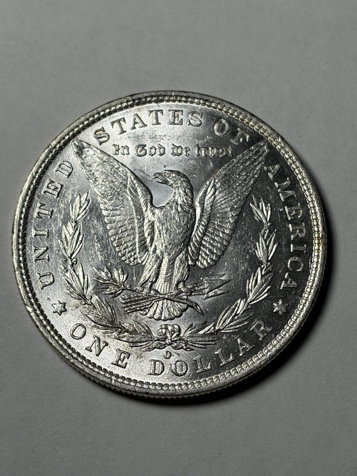 1881-O Morgan Silver Dollar Details