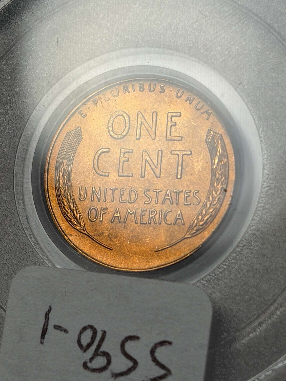 1948-S PCGS MS66 RD Lincoln Wheat Cent Old Blue Holder