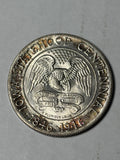 1946 Iowa Commemorative Half Dollar Uncirculated Toned