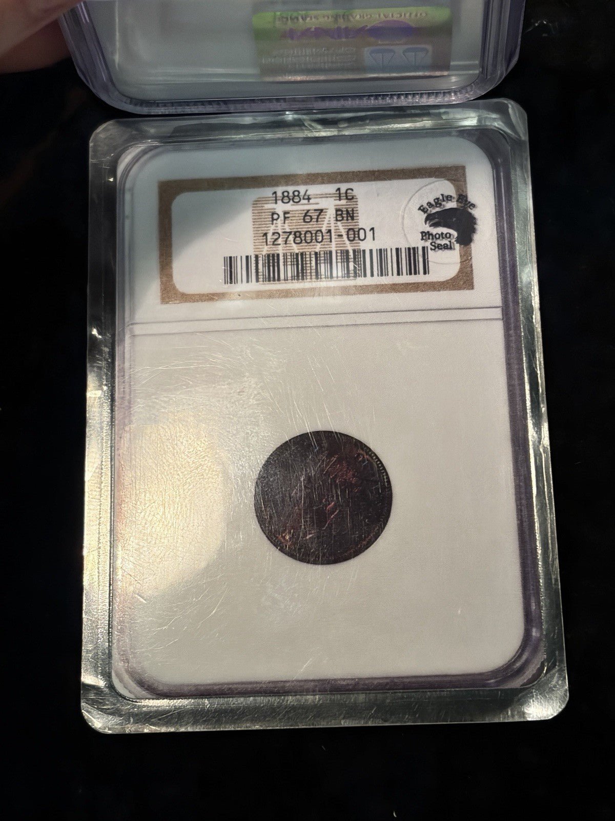 1884 NGC PF67 BN Indian Head Cent Eagle Eye Proof