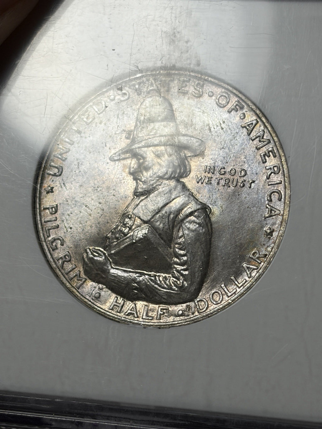 1920 NGC MS66 Pilgrim Commemorative Half Dollar