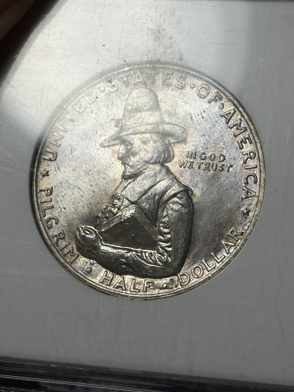 1920 NGC MS66 Pilgrim Commemorative Half Dollar