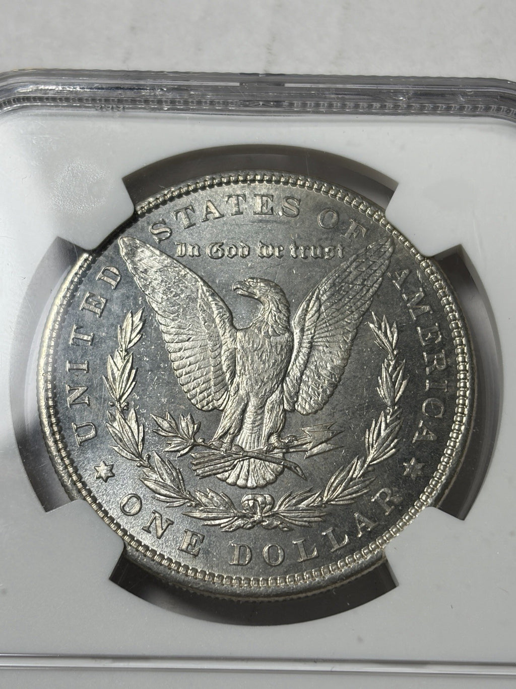 1896 NGC MS66 PL Morgan Silver Dollar