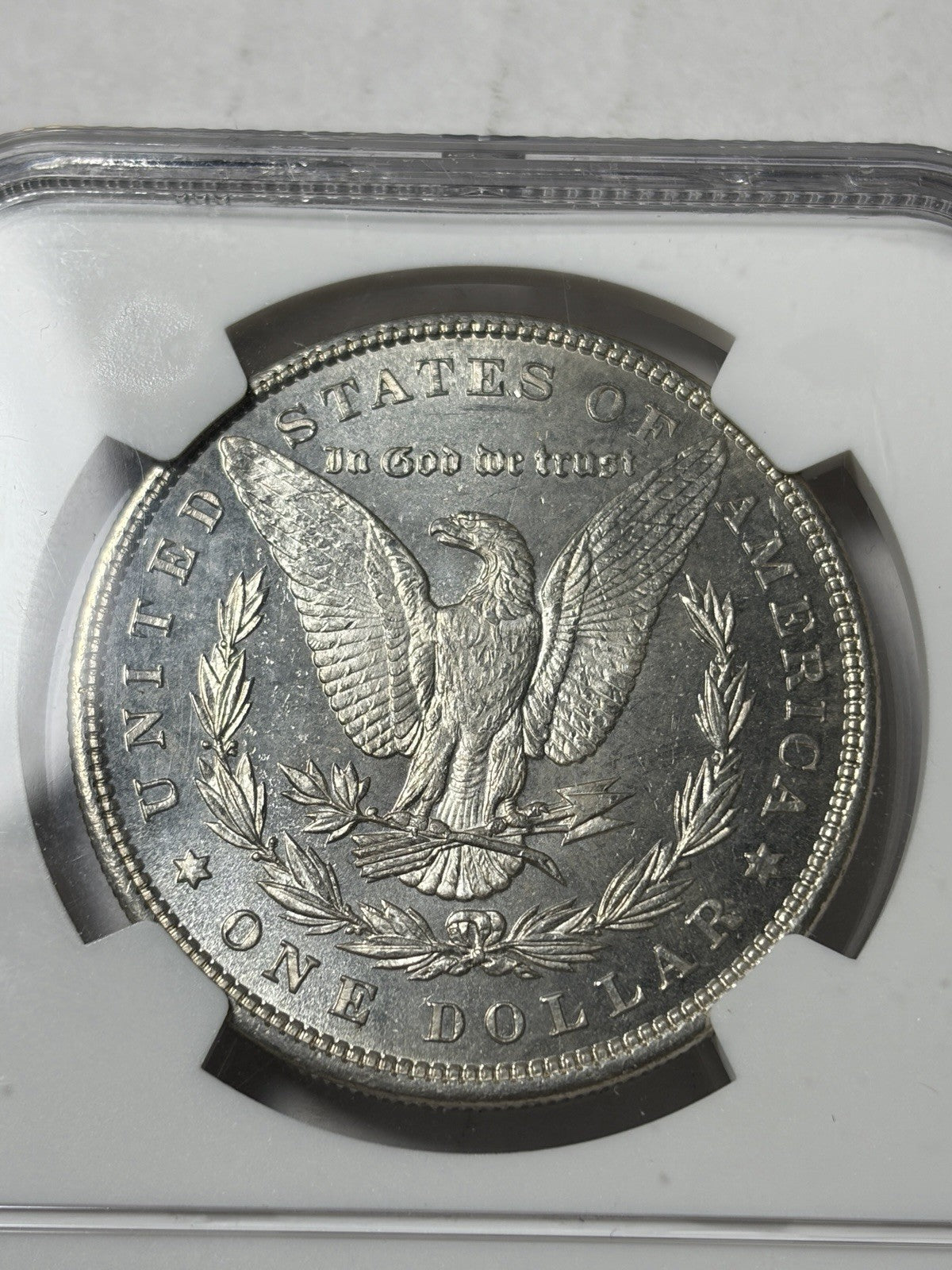 1896 NGC MS66 PL Morgan Silver Dollar