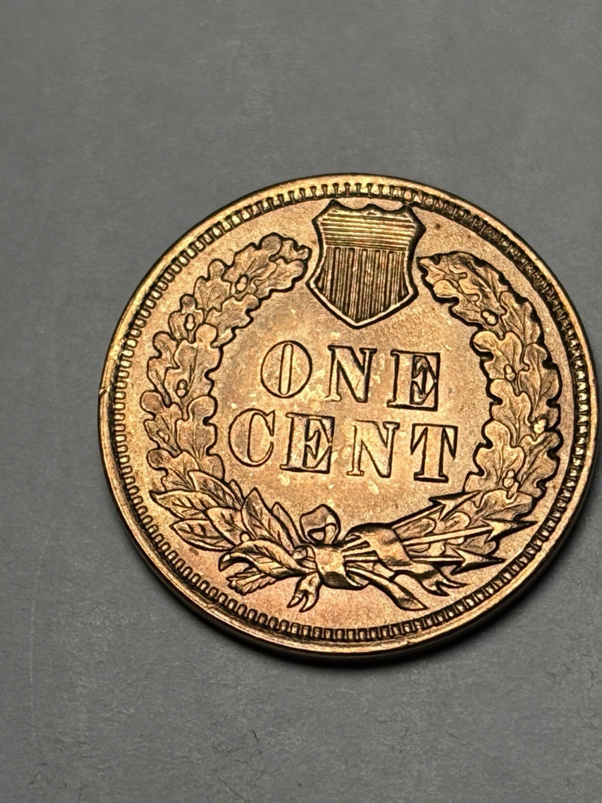 1902 Indian Head Cent Uncirculated Red