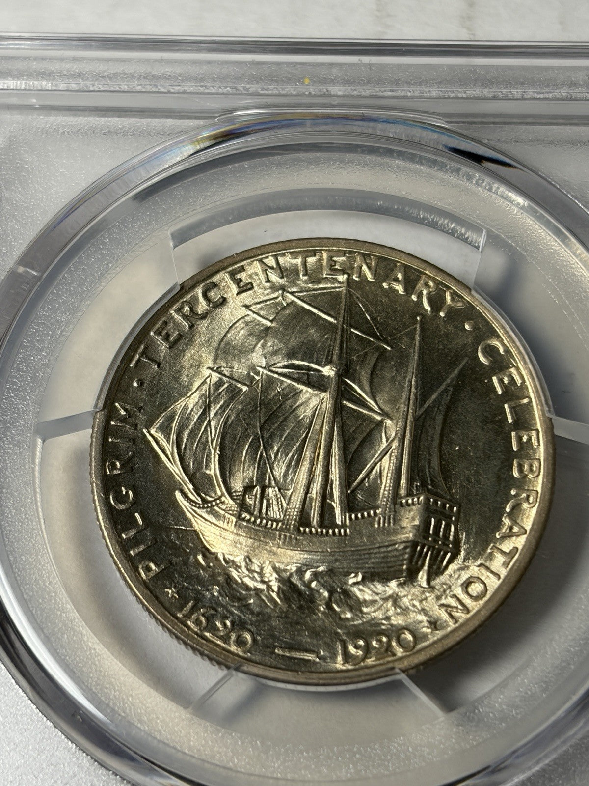 1920 PCGS MS66 Pilgrim Commemorative Half Dollar
