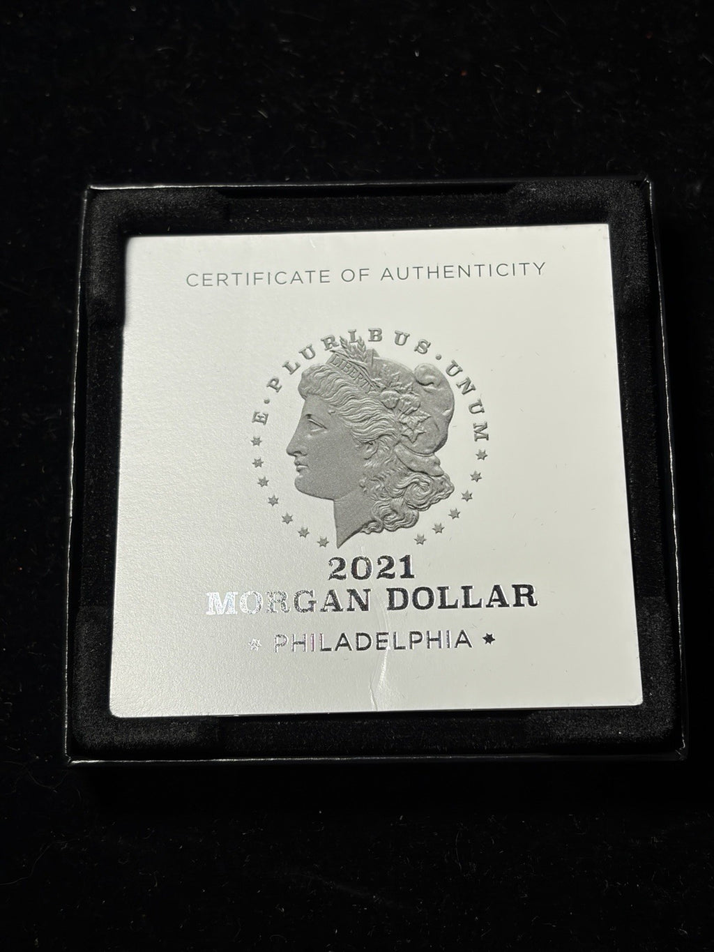 2021 Morgan Silver Dollar Philadelphia with OGP