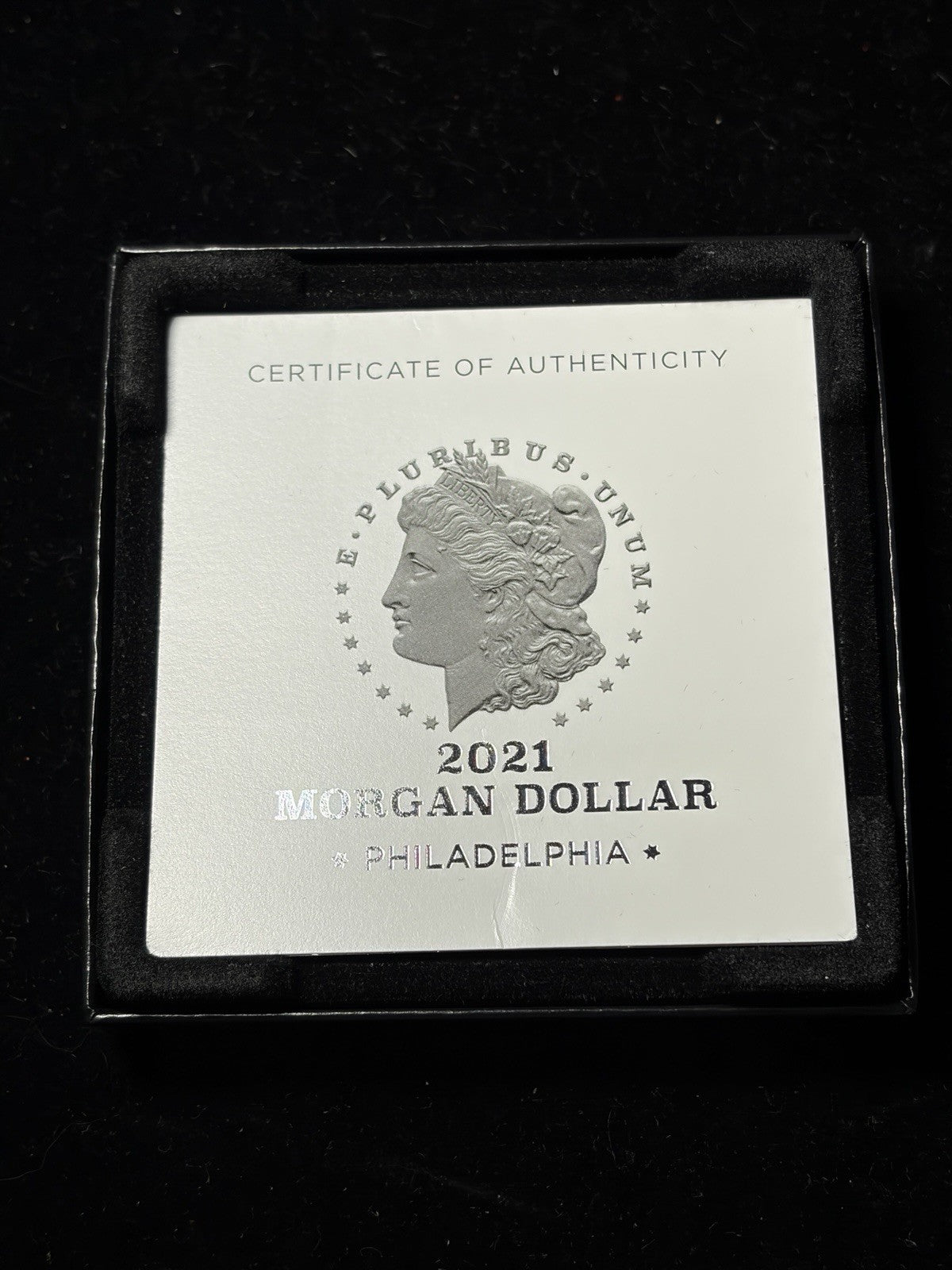 2021 Morgan Silver Dollar Philadelphia with OGP
