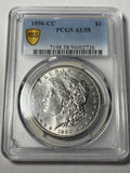 1890-CC PCGS AU58 Morgan Silver Dollar