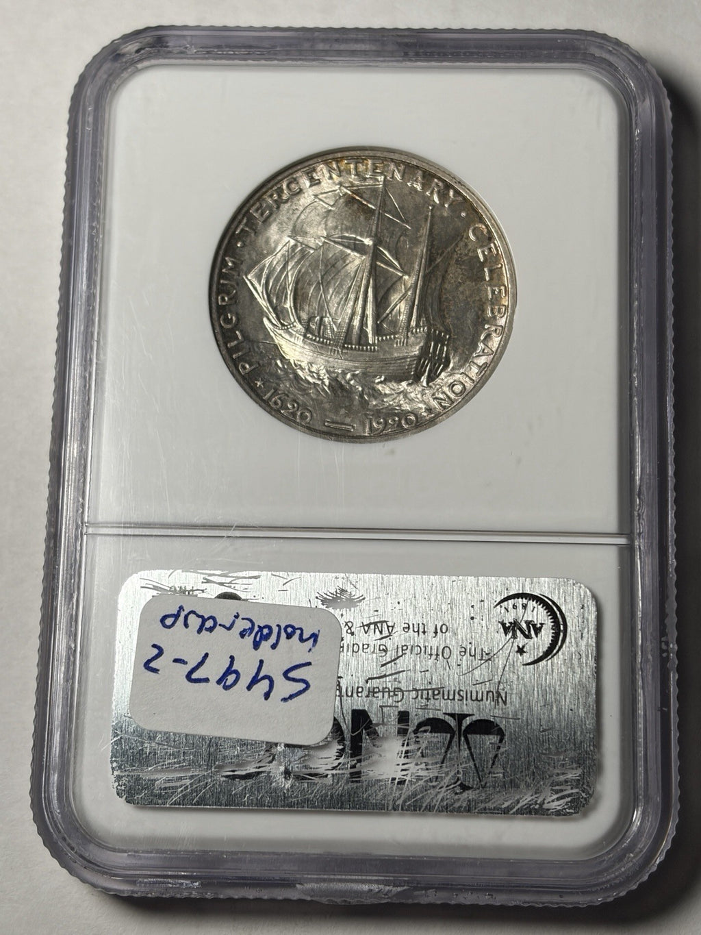 1920 NGC MS66 Pilgrim Commemorative Half Dollar