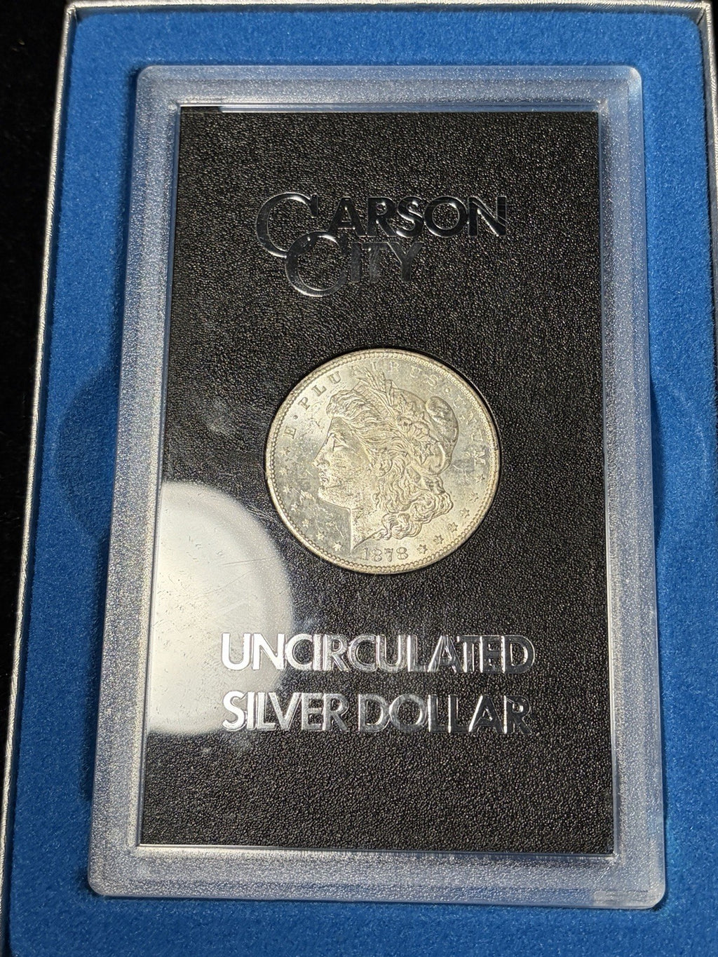 1878-CC Morgan Silver Dollar Uncirculated GSA
