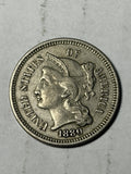 1880 Three Cent Nickel
