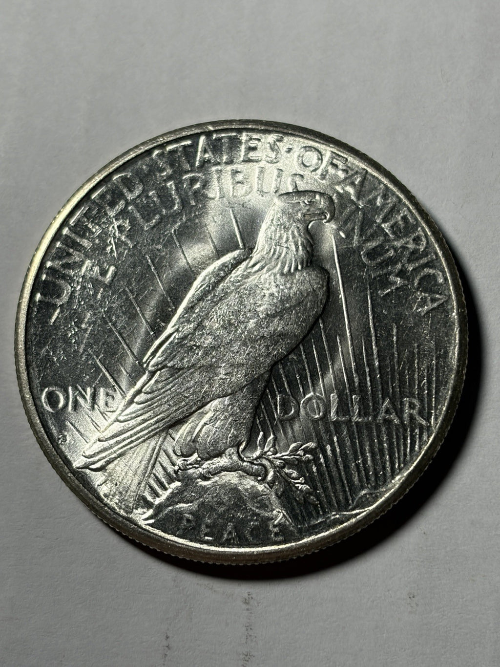 1924-S Peace Silver Dollar Uncirculated