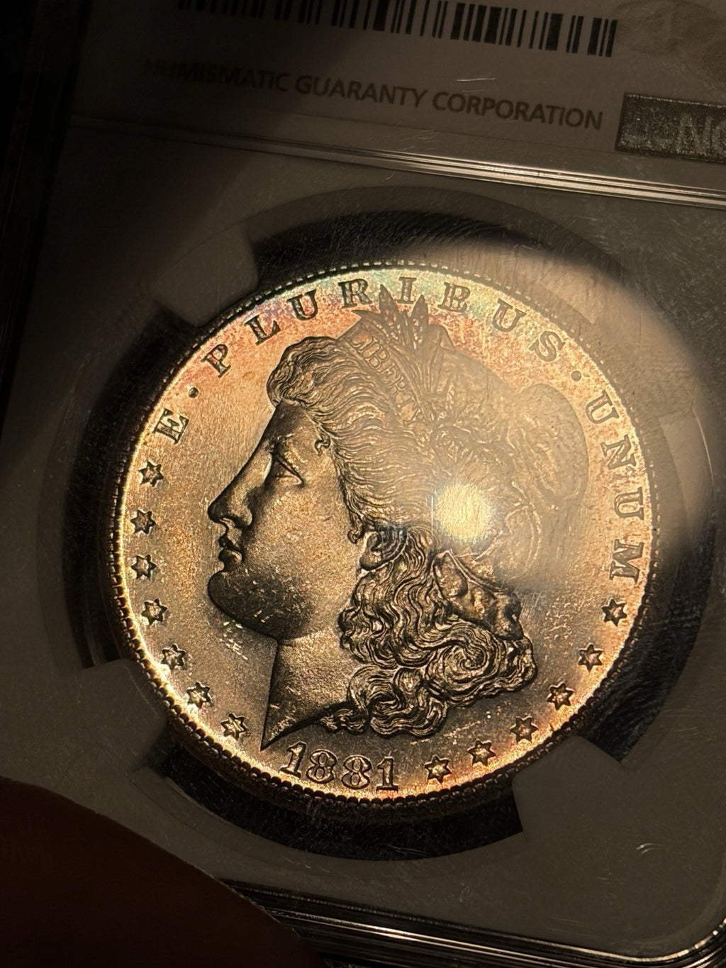 1881-S NGC MS66+ PL Morgan Silver Dollar