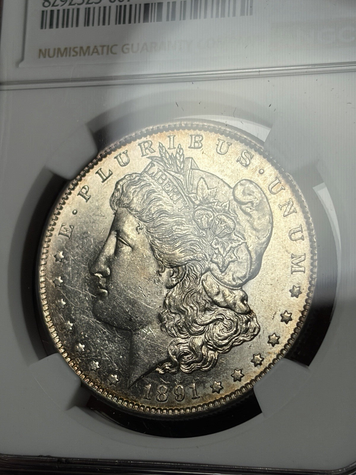 1891-S NGC MS61 Morgan Silver Dollar Tougher Date