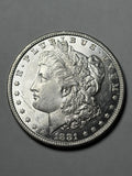 1881-O Morgan Silver Dollar Details