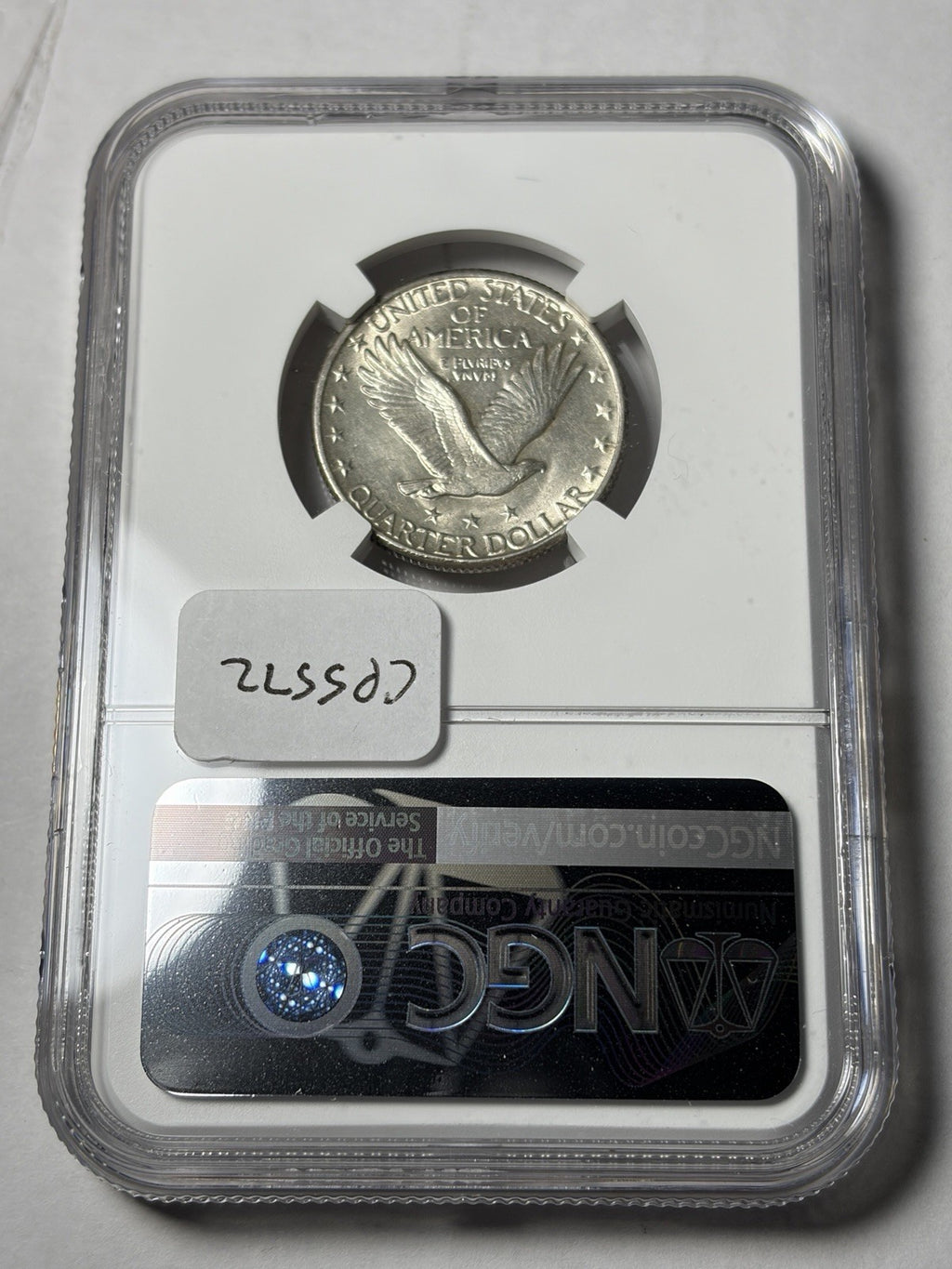 1920-S NGC AU58 Standing Liberty Quarter