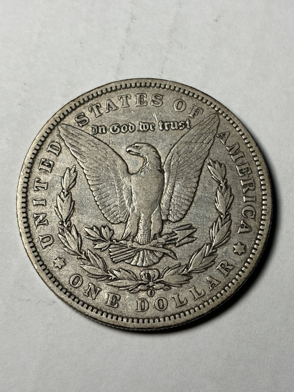1893-O Morgan Silver Dollar