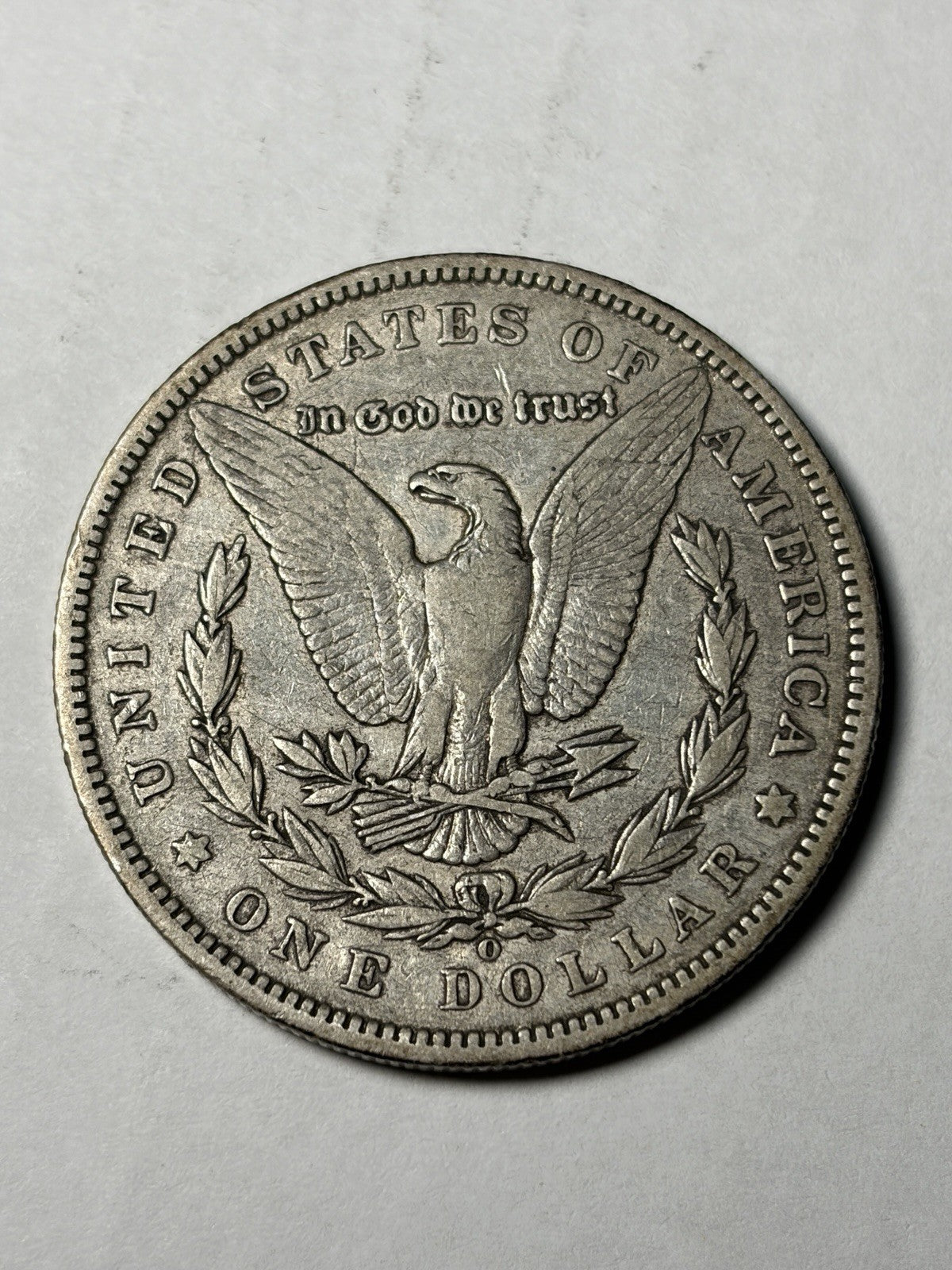 1893-O Morgan Silver Dollar