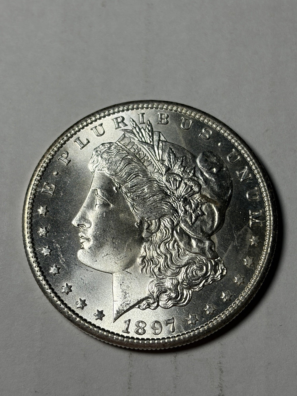 1897-S Morgan Silver Dollar Uncirculated